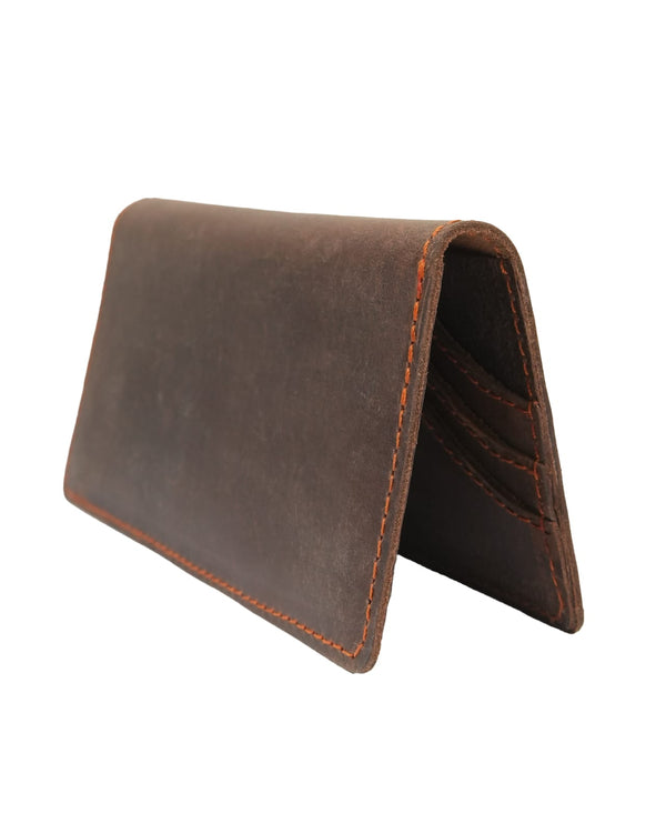 CRAZY HORSE HANDMADE LONG WALLET