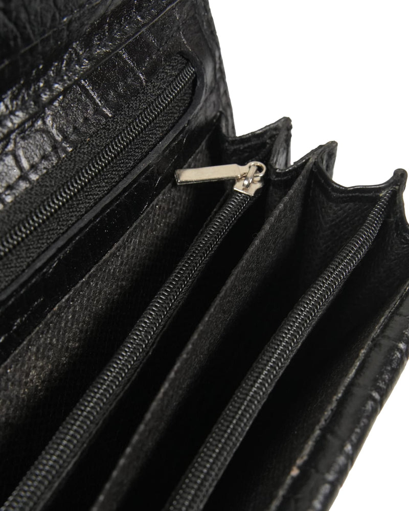 Crocodile Textured Ladies Clutch