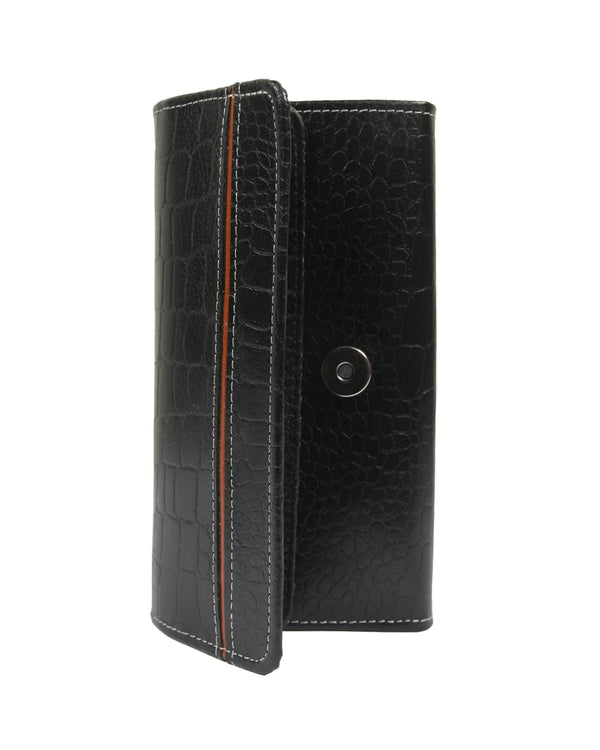 Crocodile Textured Ladies Clutch